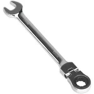 Premium 13mm Flexible Ratchet Combination Spanner with Chrome Vanadium Steel Design