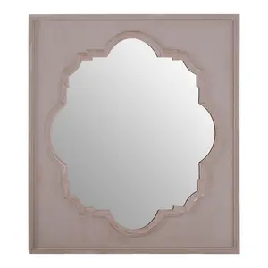 Interiors by Premier Gladys Fossil Grey Wall Mirror