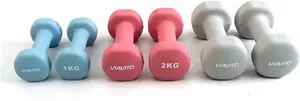 Viavito 12Kg Dumbbell Weights Set With Stand