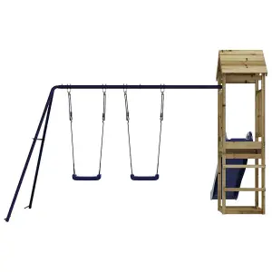 Berkfield Outdoor Playset Impregnated Wood Pine