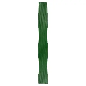 URBN-GARDEN 128cm Height 2pcs Expanding Green Plastic Wall Foldable Trellis Fence Climbing Plants Garden Decor