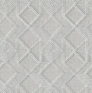 Fine Decor FD26018 Moki Wallpaper, Grey