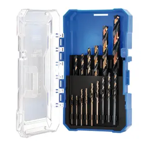 Draper HSS Turbo Titanium Drill Bit Set (15 Piece) 09103