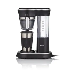 Swan SK65010N Stainless Steel Bean to Cup Coffee Machine with Travel Mug and Touch Control, 1100W