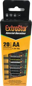 Extrastar AA Battery Special Durtaion, Pack of 20