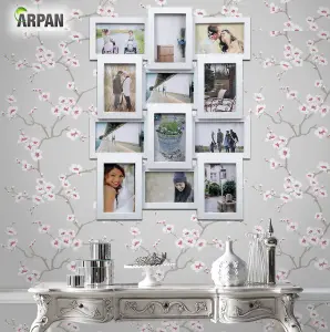 Arpan Multi Aperture Picture Frame Holds 12 X 6x4 " White