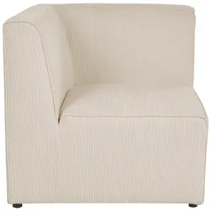 Sofa with Ottoman LEMVIG Light Beige Right Hand