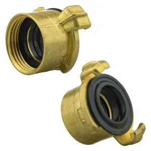 Professional Geka type brass claw hose connectors/fittings, (1" bsp female)