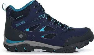 Regatta Women's Breathable Holcombe Waterproof Mid Walking Boots Navy Azure Blue, Size: UK 3