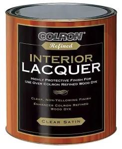 Colron Refined Clear Satin Furniture Lacquer, 750ml