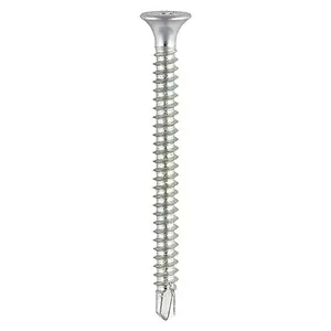 TIMCO Cill Screws Bugle PH Self-Tapping Thread Self-Drilling Point Zinc - 4.2 x 50