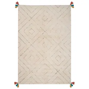 Shaggy Area Rug 200 x 300 cm Beige KARTAL