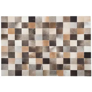 Cowhide Area Rug 200 x 300 cm Multicolour SOKE