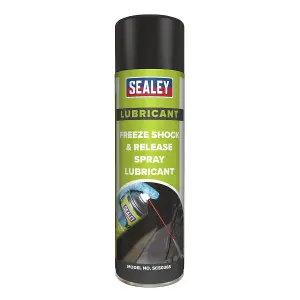 Sealey Freeze Shock & Release Spray Lubricant 500ml SCS036S