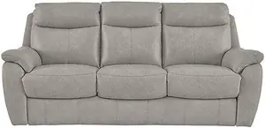 Snug 3 Seater Fabric Sofa - Grey