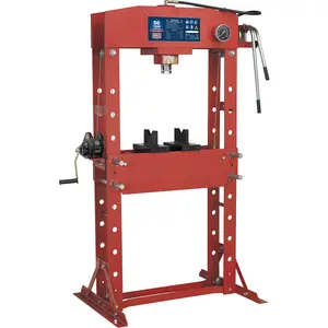 Heavy-Duty 50 Tonne Hydraulic Press with 2-Speed Pump and Sliding Ram