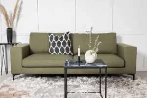 Bolero Sofa , 3,seater , dusty Green Fabric