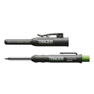 Tracer ADP2 120mm Deep Hole Construction Pencil with Site Holster