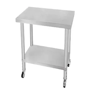 Catering Workbench Table - 60cm x 45cm x 86cm