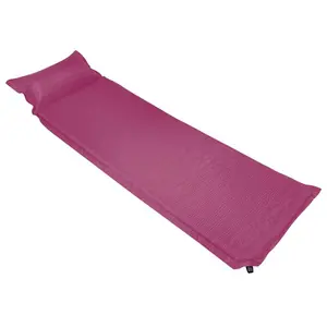 Mercede Inflatable 3cm Air Bed Pink