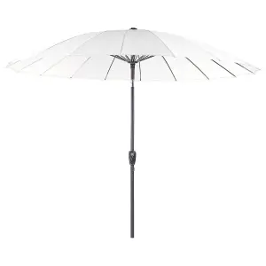 Garden Market Parasol 2.55 m Light Beige BAIA