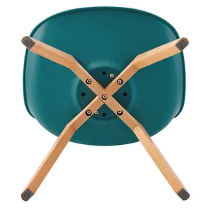 Nero Upholstered Dining Chair (Set of 6) Turquoise