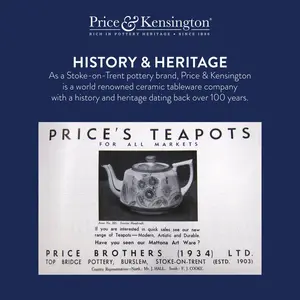 Price & Kensington Teapot White / 6 cups