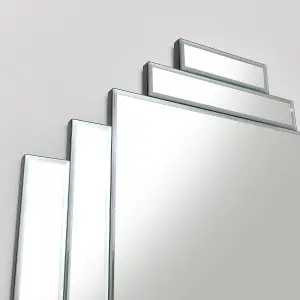 Melody Maison Large Art Deco Wall Mirror 56cm x 142cm