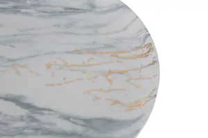 Maison by Premier Marble Luxe Dinner Plate