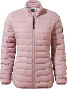 Gibson Womens Insulated Padded Jacket - Faded Pink