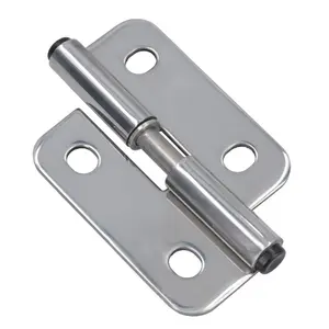 Stainless Steel Lift Off Leaf Hinge Left 76x100mm Heavy Duty Door Hatch