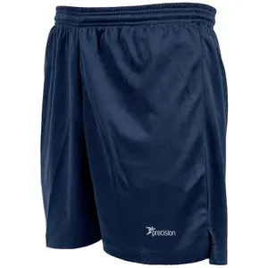 M/L JUNIOR Elastic Lightweight Football Gym Training Shorts - Plain NAVY 26-28"