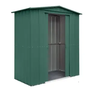 6 x 3 Apex Metal Garden Shed - Heritage Green (6ft x 3ft / 6' x 3' / 1.8m x 0.9m)