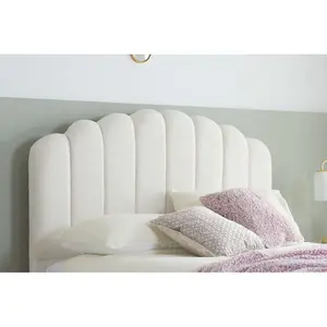 Birlea Monaco King Ottoman Bed White