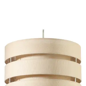 Trio Cream Contemporary Light shade (D)28cm