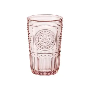 Romantic Highball Glasses - 475ml Pink / 340ml / 12