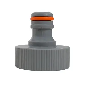 32mm MDPE compression water pipe fitting- full flow metal lever valve- universal hose connector