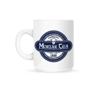 Grindstore Moriar Tea Mug White/Navy (One Size)