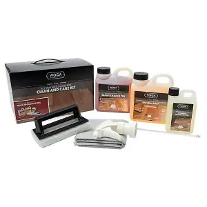 WOCA Maintenance Kit for Natural Oiled Floors - Natural