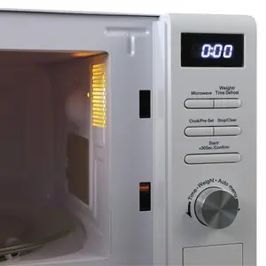 Igenix IGMD0820W Digital Microwave, 20 L, 800 W, White