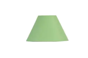 14" Cotton Coolie Lampshade - Green