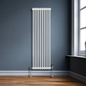 Traditional 2 Column Radiator - 1800 x 472 mm - White