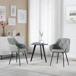 Rigney Dining Chair (Set of 2) Grey