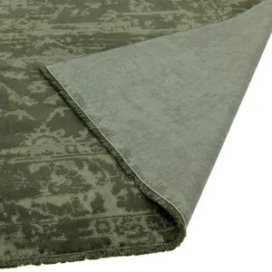 Green Abstract Luxurious Modern Easy to Clean Abstract Rug For Bedroom Dining Room And Living Room -120cm X 180cm