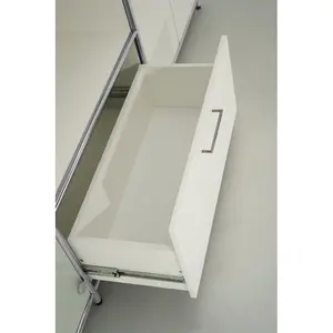 2 Drawer Filing Cabinet White