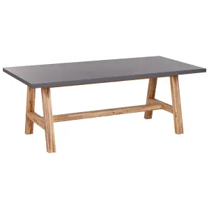 Garden Table Concrete Grey TONNARE