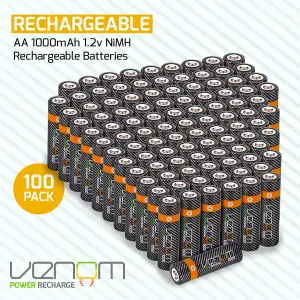 Venom Rechargeable AA Batteries (100-Pack)