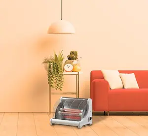 Daewoo 12000W Powerful 2kg Small Electric Portable Heater 2 Bar Ceramic Medium Size Room