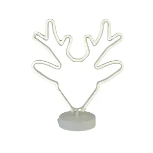 Lighting Collection George White Neon Deer