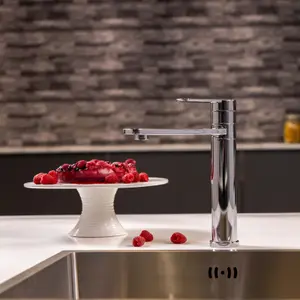 Flode Anka Single Lever Kitchen Tap Mono Design Chrome